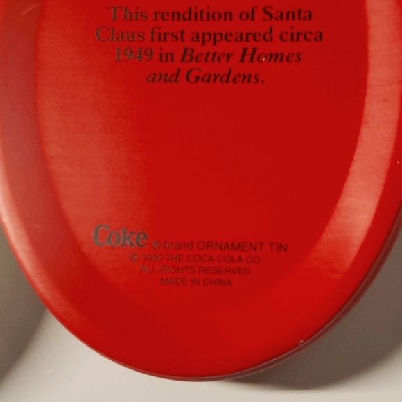 Vintage Coca Cola Decorative Tin Mini Ornament Retro Red Soda Classic Decor - Picture 6 of 11